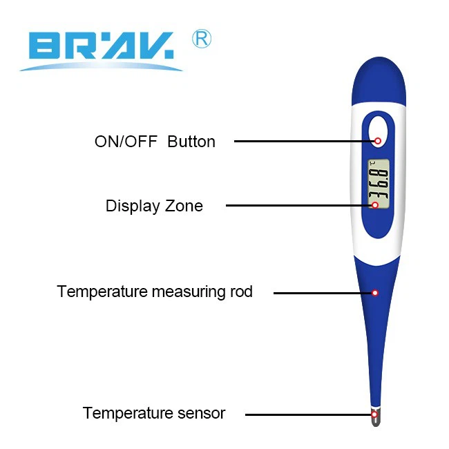 digital flex ir thermometer
