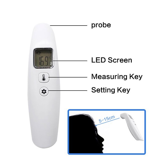 non contact digital laser thermometer