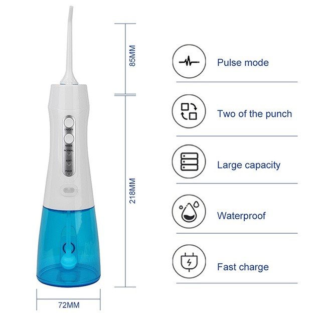 travelling tooth water flosser