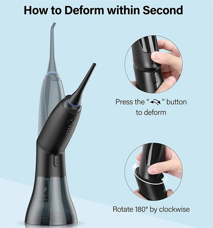 Deformable Water Flosser