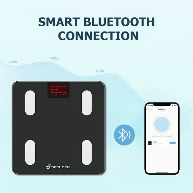 Digital Body Fat Analyzer Scale