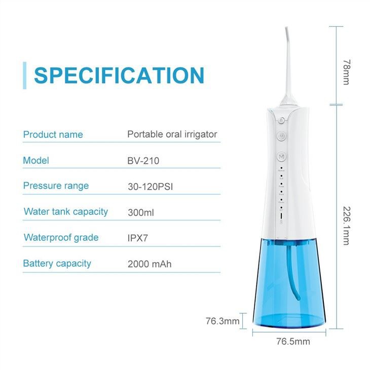 Portable Cordless Professional Water Flosser